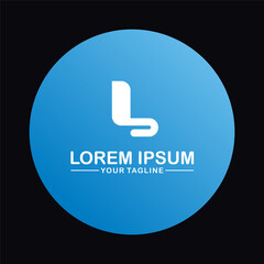 Letter L logo vector unique