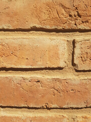 Textura de ladrillos. Fondo de ladrillos en plano detalle.