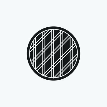Sweet of Karabakh vector icon. Novruz traditional pastry vector icon for web and graphic design