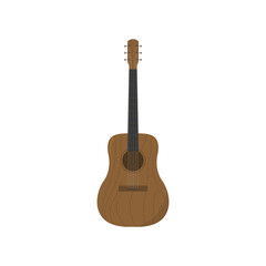 Obraz premium Guitar. Vector illustration.