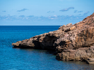 Cala Carbó, beach in cala sant vicenç, majorca, spain