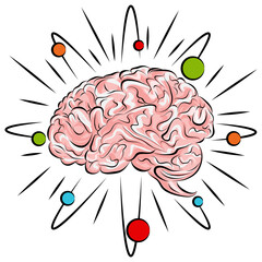 Artificial Intelligence Atomic Brain Power