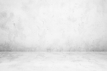 Gray concrete wall and floor