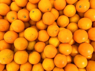 Orange fruit background. Group of fresh fruit.