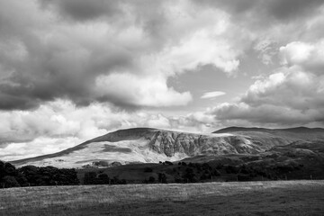 The view from Castlerigg stone circle
