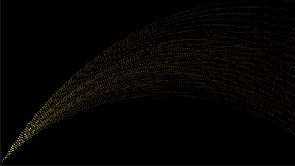Modern black gold background