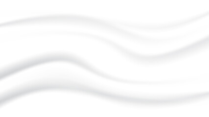 Abstract white gray  background White silk satin background Wave  smooth texture background
