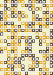 Abstract Geometric Pattern generative computational art illustration