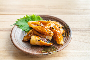 ちくわのあんかけ