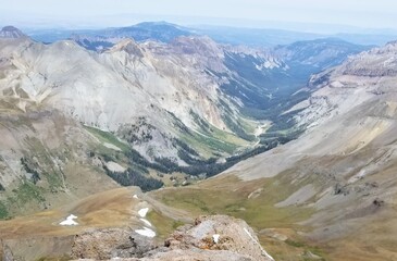 Landscape in the San Juan Mountain Range, Colorado