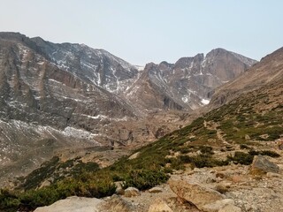 landscape in the mountains, Kelso Ridge Route, Grays and Torreys, Colorado