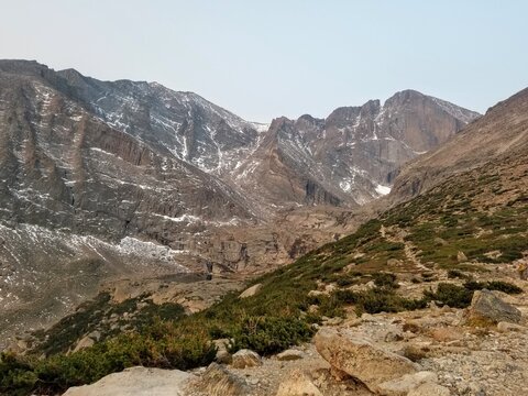 landscape in the mountains, Kelso Ridge Route, Grays and Torreys, Colorado