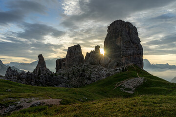 Dolomites Cinque Torri