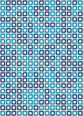 Abstract Geometric Pattern generative computational art illustration