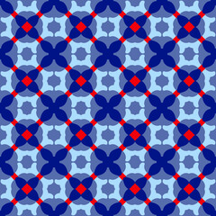 Classic Pattern Ornament, Seamless Geometric Pattern  for Design, Wallpaper, Fashion Print, Trendy Decor, Home Textile, Retro Decor. Vector.