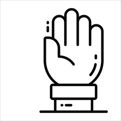 women rights line icon, Women's day sign and symbol icon.