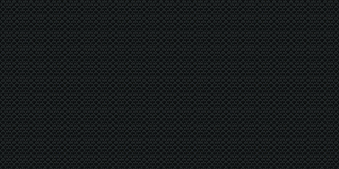 Dark black Geometric grid Carbon fiber background Modern dark abstract texture