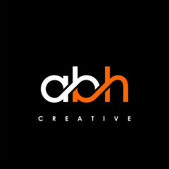 ABH Letter Initial Logo Design Template Vector Illustration