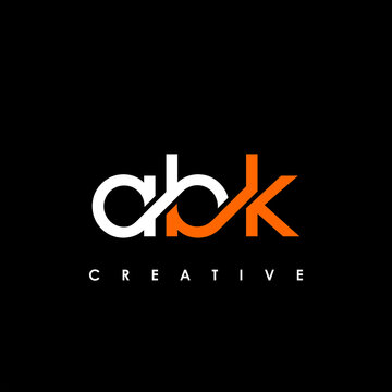ABK Letter Initial Logo Design Template Vector Illustration