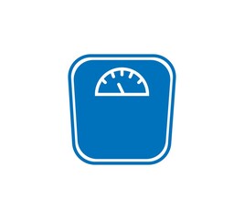 Weight scale vector icon sign symbol