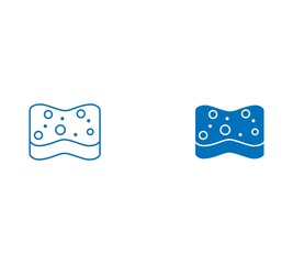 Sponge vector icon sign symbol