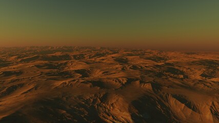 science fiction wallpaper, cosmic landscape, realistic exoplanet, abstract cosmic texture, beautiful alien planet in far space, detailed planet surface, 3d render