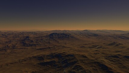 science fiction wallpaper, cosmic landscape, realistic exoplanet, abstract cosmic texture, beautiful alien planet in far space, detailed planet surface, 3d render