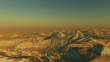 science fiction wallpaper, cosmic landscape, realistic exoplanet, abstract cosmic texture, beautiful alien planet in far space, detailed planet surface, 3d render