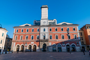 municipal library of the city of terni in square of europa