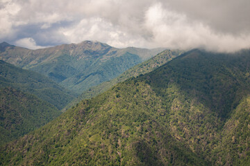landscape with clouds