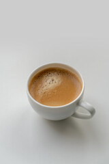 Tasty aromatic cup of coffee