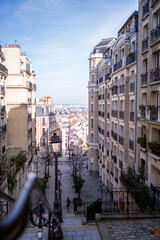Vue sur Paris point de vu du sacré coeur