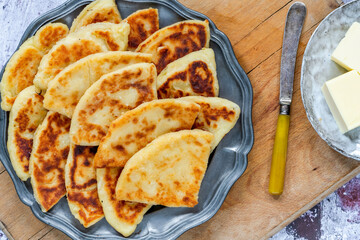 Scottish tattie scones
