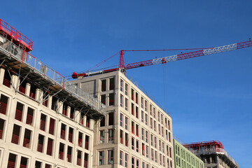 Construction site - offices and apartments buildings