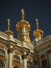 Fototapeta na wymiar The Catherine Palace St. Petersburg, Russia Екатерининский дворец Санкт-Петербург Россия