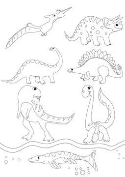 Dino Coloring Page
Dinosaur Coloring Page