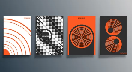 Abstract minimal design for flyer, poster, brochure cover, background, wallpaper, typography, or other printing products. Vector illustration © bobnevv