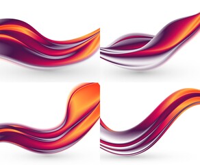Bundle abstract waves backgrounds.