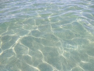 water in the sea