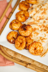 Chicken and Shrimp Fajitas Dinner
