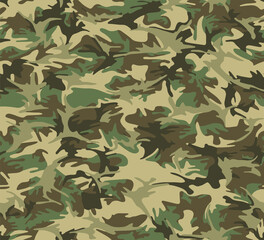 Full seamless camouflage texture skin pattern vector for military textile. Usable for Jacket Pants Shirt and Shorts. Army camo masking design for hunting fabric print and wallpaper. 