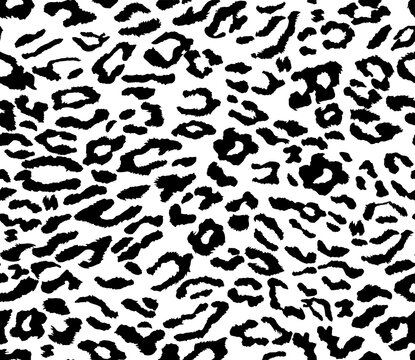 Leopard background. Seamless pattern.Animal print. 