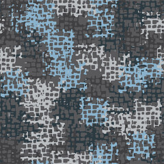 Full seamless summer distressed military camouflage skin pattern vector for decor and textile. Boys and girls textile fabric printing and wallpaper.