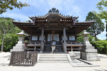 Naklejka premium 比叡山無動寺谷 明王堂 滋賀県大津市