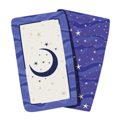 esoteric cards with one moon