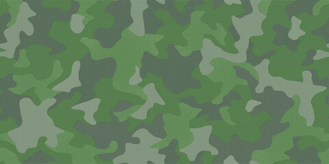 Full seamless military camouflage skin pattern vector for decor and textile. Army masking design for hunting textile fabric printing and wallpaper. Design for fashion and home design.