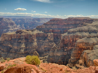 USA, Arizona, Grand Canyon West. Grand Canyon view.