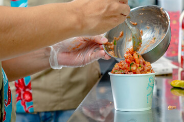 Ceviche de Camarones