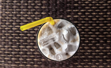 Iced coffee drink