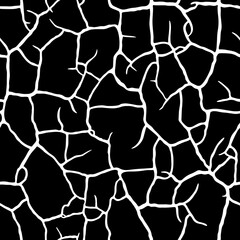 Full seamless black and white texture pattern for decor and textile fabric printing. Abstract multipurpose model design for fashion and home design.
